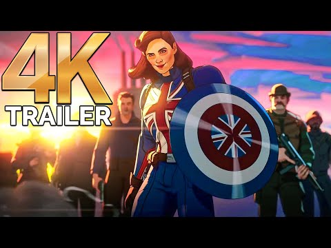 WHAT IF "Becoming Captain Carter" Trailer (4K ULTRA HD) 2021