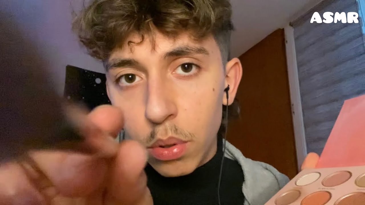 ASMR • Roleplay makeup💄 • Je te fais ton makeup pendant la pause ✨🧚🏽‍♀️(fast/agressive)