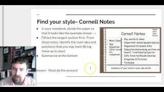 Taking Notes- APUSH Style