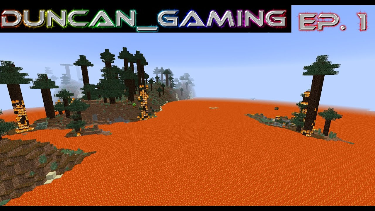 Lava Ocean!!! Minecraft Ep. 1 - YouTube