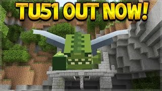TU51 OUT NOW! Minecraft Console Edition - NEW GLIDE Mini-Game OUT NOW W/ Skin Packs