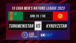 Түркмөнстан - Кыргызстан / CAVA Улуттар лигасы / Волейбол