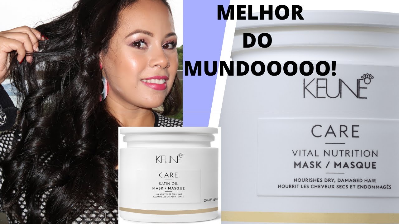 keune VITAL NUTRITION  A MELHOR NUTRIÇÃO DO MUNDO- Comparando com Satin Oil