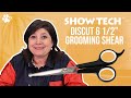 Show Tech Discut Straight Grooming Shears | TRANSGROOM