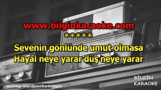 İbrahim Tatlıses - Eyvah Neye Yarar (Karaoke) Orjinal Stüdyo