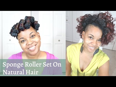my-1st-sponge-roller-set-in-years!!!-|-natural-hair