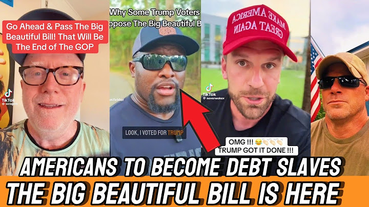 Americans Raged After Trump Passed The Big Beautiful Bill.