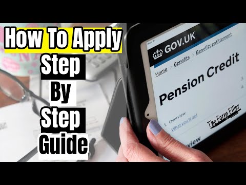 How To Apply For Pension Credit | Step By Step Guide ??