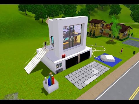 Видео: Sims 3 Дом «Компьютер»