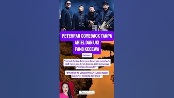 Peterpan come back tanpa Ariel dan Uki, Fans kecewa
