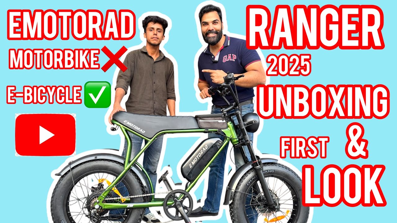 Unboxing the new Emotorad RANGER 2025 / Assembly video for EMOTORAD RANGER 