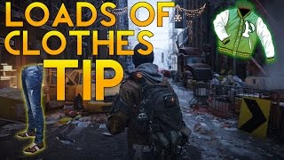 The Division How To Get Outfits And Clothes Really Fast!