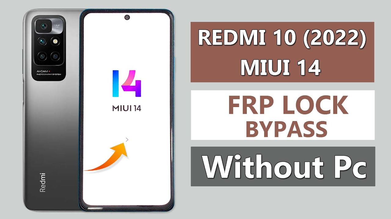 Redmi 10 (2022) : Google/ FRP Bypass | MIUI 14 Update - 100% Working New Method (Without Pc)