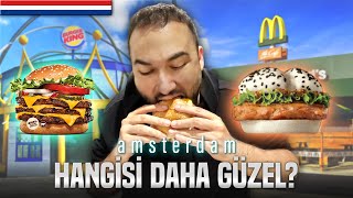 Amsterdam Burger King Vs Mc Donalds