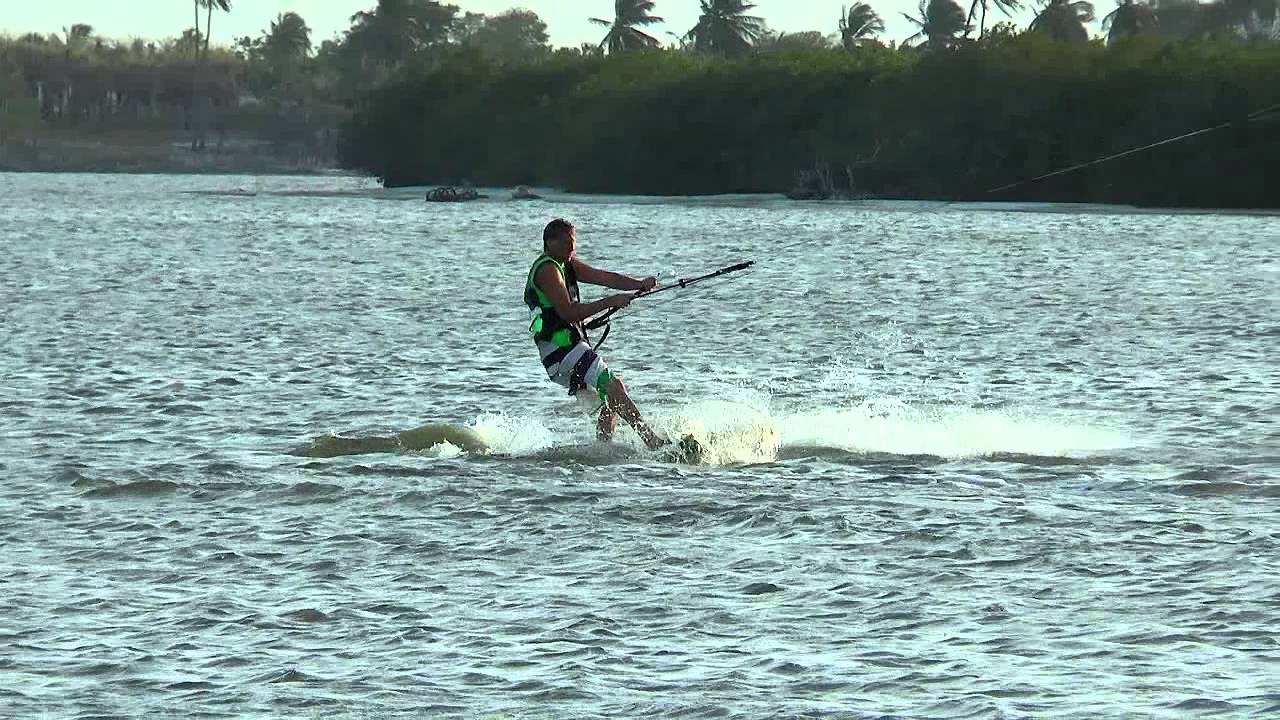 Kitesurfing Technique - One Foot Front Loop Transition