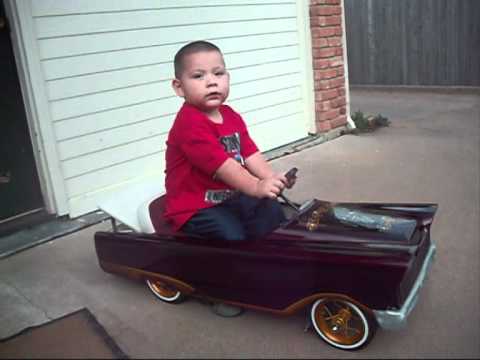 lowrider pedal car with hydraulics for sale
