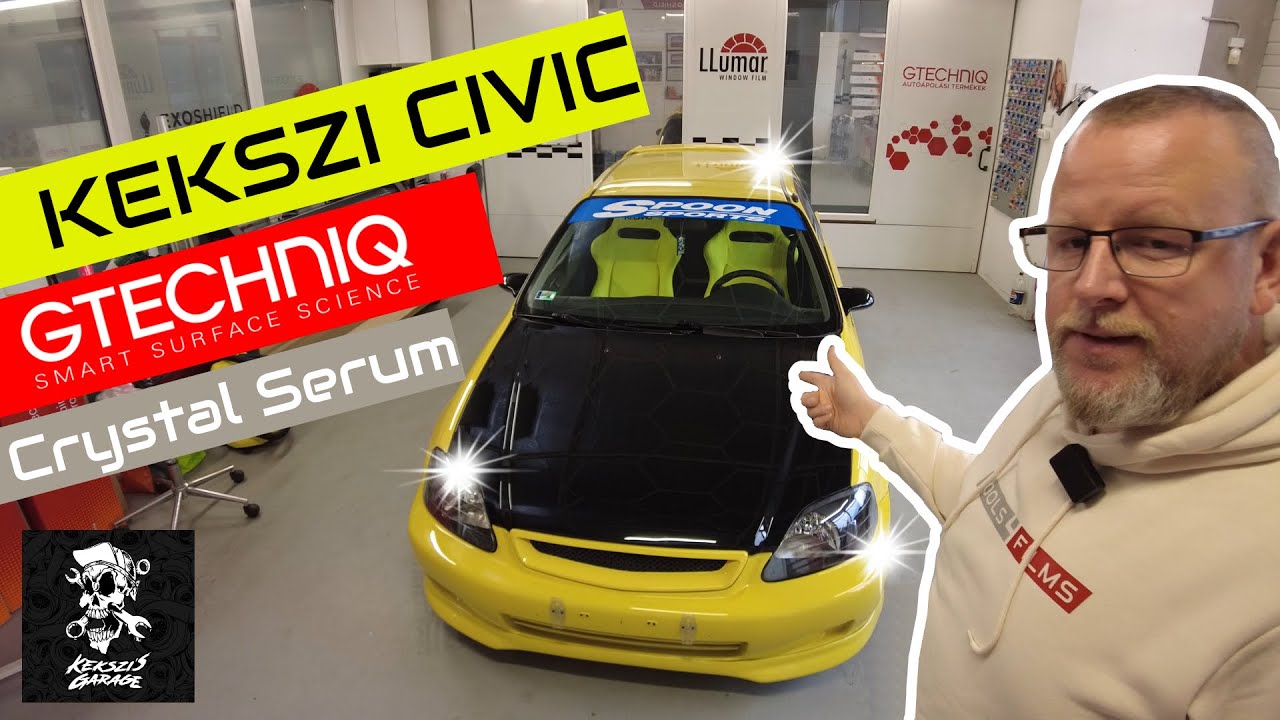 Lekerámiáztam Kekszi 500+ lóerős Civic-jét 