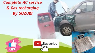 Wagon-R Ac service Complete By Suzuki / Ac service / AC Service By suzuki