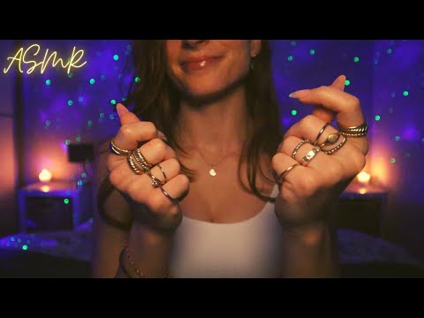 ASMR | Fast and Aggressive Hand Sounds with Rings Sounds