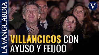 Navidad Ayuso Y Feijóo Asisten Al Concierto De Villancicos De Un Grupo De Jóvenes Católicos