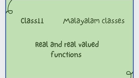 |CLASS 11| |Real and real valued functions| |#@Mathswithshimna|