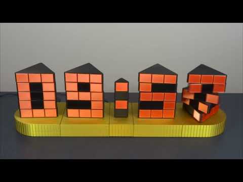Video: Geometrisk minimalisme: Den fascinerende 3P ur af Robocut Studio
