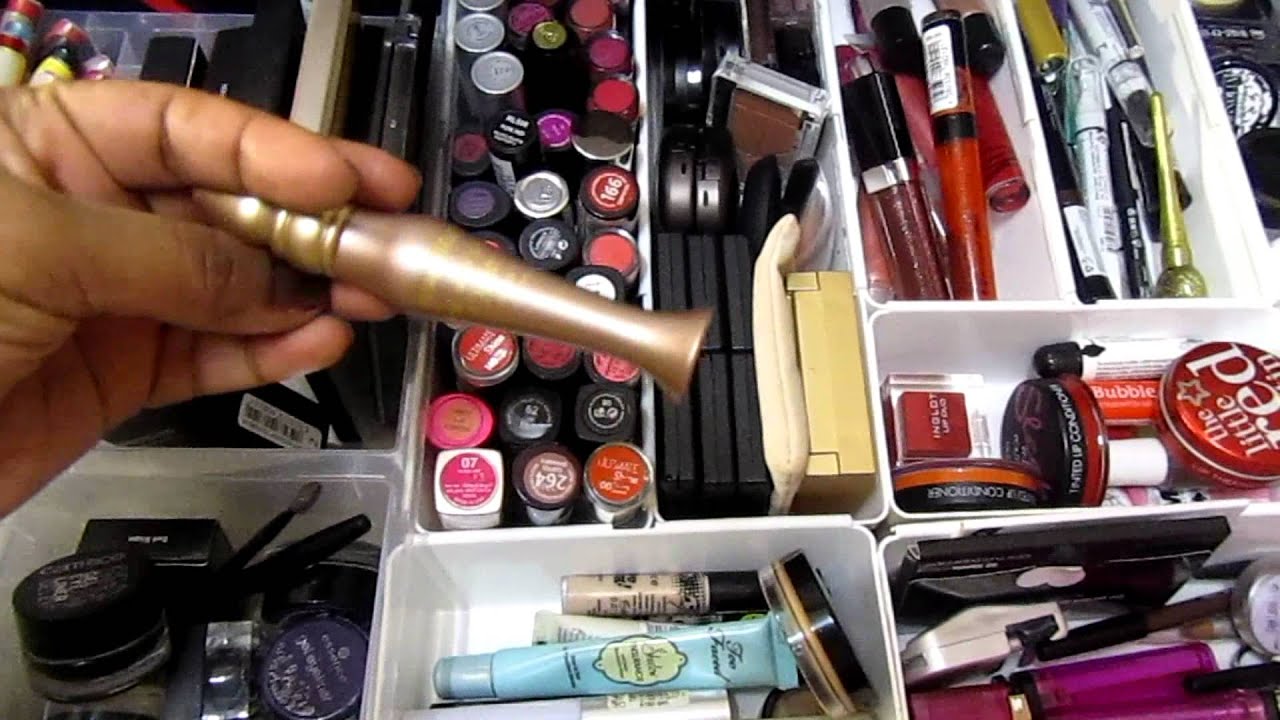 Make-up & Nail Polish Collection + Storage February 2012