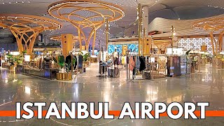 : Istanbul Airport 4K Walking Tour-20 JUNE 2023-Duty Free,Shopping In Departure Terminal