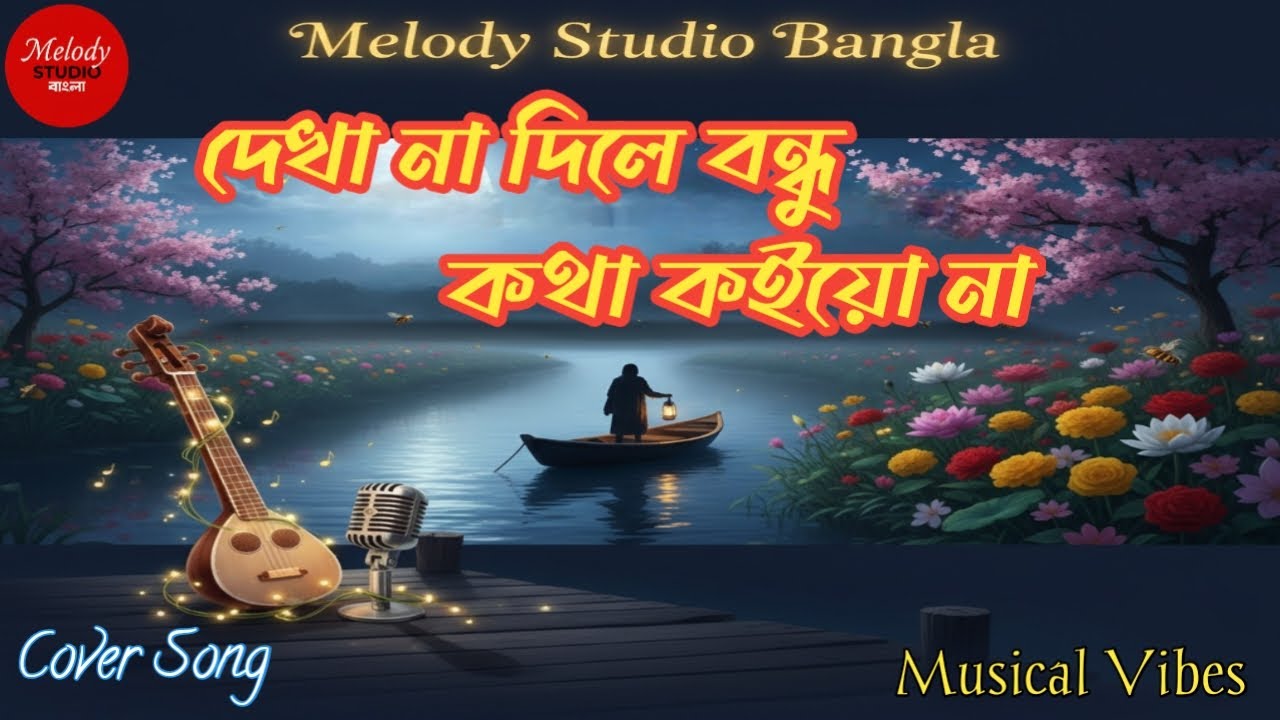 Dekha Na Dile Bondhu Kotha Koiyo Na । দেখা না দিলে বন্ধু কথা কইয়ো না । Melody Studio Bangla  ।