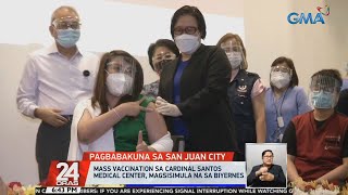 Hospital That Admitted First Local Covid-19 Cases Join Vaccination Program 24 Oras