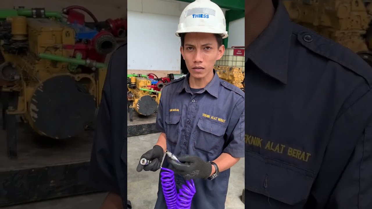 Video Pengujian Alat Tes Kebocoran Cooling System Engine 3306 CAT