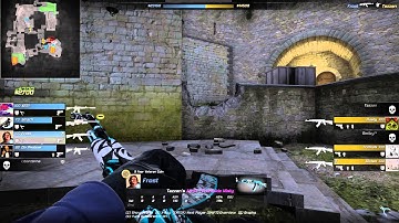 Counter Strike Global Offensive: DE_COBBLESTONE | random smoke spray and prays