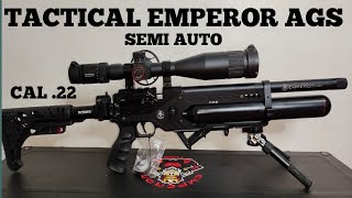 TACTICAL EMPEROR AGS CAL .22 SEMI AUTO MADE IN INDONESIA