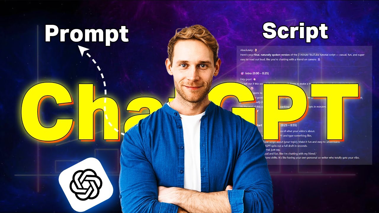 How to Use ChatGPT for YouTube Script Writing 2025 - YouTube