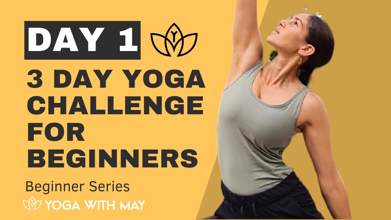1 Day Yoga for Beginners Journey -Day 1 - YouTube
