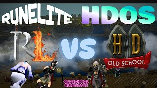 Runelite Vs HDOS - Whats the Best Runescpae Client? - Old Scool Runescape