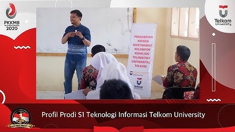 Profil Program Studi S1 Teknologi Informasi Telkom University