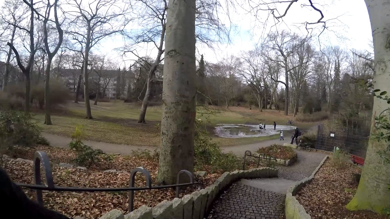 Treppenfahrt mit GoPro Karmagrip biking on Stairs - YouTube