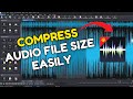 How to Compress Audio File Size in WavePad 2025?