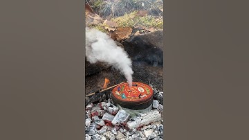 Amazing Lifehack: How to Easily Make Natural Charcoal. #survival #lifehacks #camping
