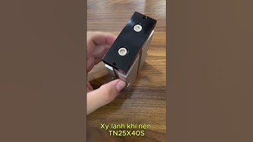 🔥 Xi lanh Airtac TN25X40S: Chống xoay tuyệt đối, hành trình 40mm | #airtac #côngnghiệp