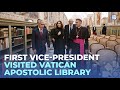 First Vice-President of Azerbaijan Mehriban Aliyeva visited Vatican Apostolic Library