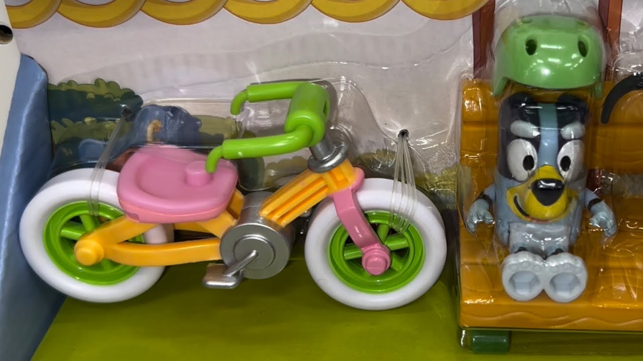 Bluey Bluey’s Bike Action Figure Toy YouTube