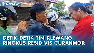 Detik-Detik Tim Klewang Ringkus Residivis Curanmor, Curi Ponsel Mantan Istri Hingga Beraksi Di 8 Tkp