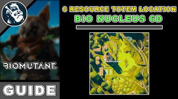 Area Objectives: Bio Nucleus 6D 6 Resource Totem Location in Biomutant Items