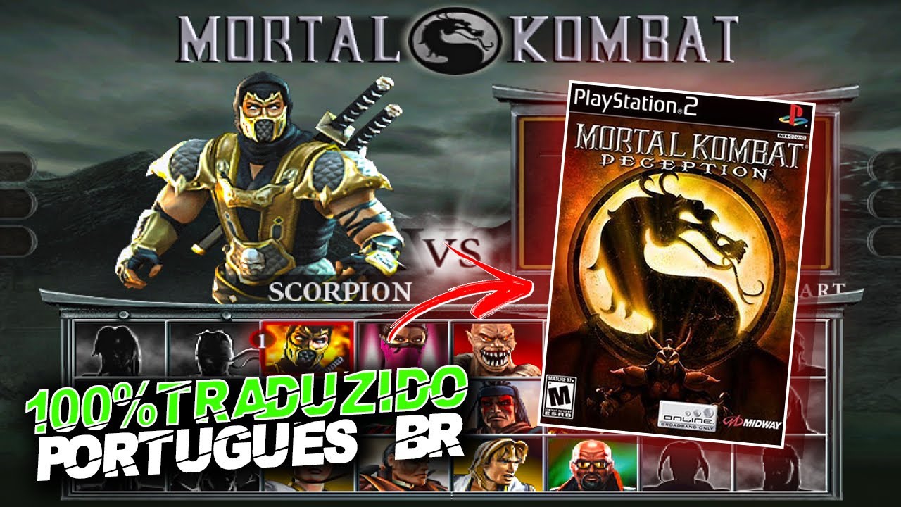 SAIU!! Finalmente a TRADUÇÃO em BR - Mortal Kombat Deception (PS2