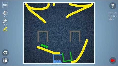 Check out how I solved level 180 in Brain It On! #BrainItOn