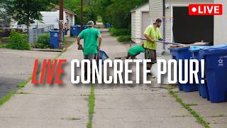 Live Concrete Pour! Wheeling and Dealing!