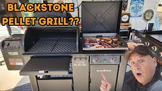 Introducing the Blackstone 22 XL Griddle Pellet Grill Combo