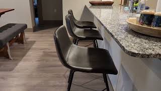 Poly and Bark Counter Stool 24 inches   Counter Height Bar Stools Set Review